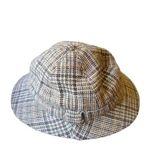 Christys London Vintage Tweed Fedora Style Hat